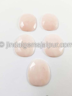 Pink Opal Rose Cut Slices
